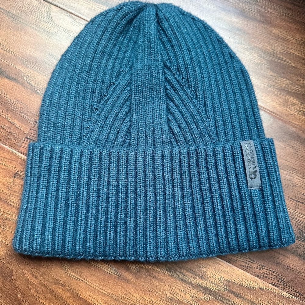 Outdoor Research Blue Knit Beanie
